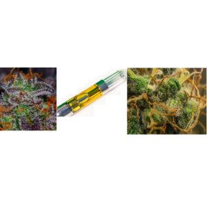 Pro Combo - One Topshelf Cart and Two 1/8 oz Premium Flower